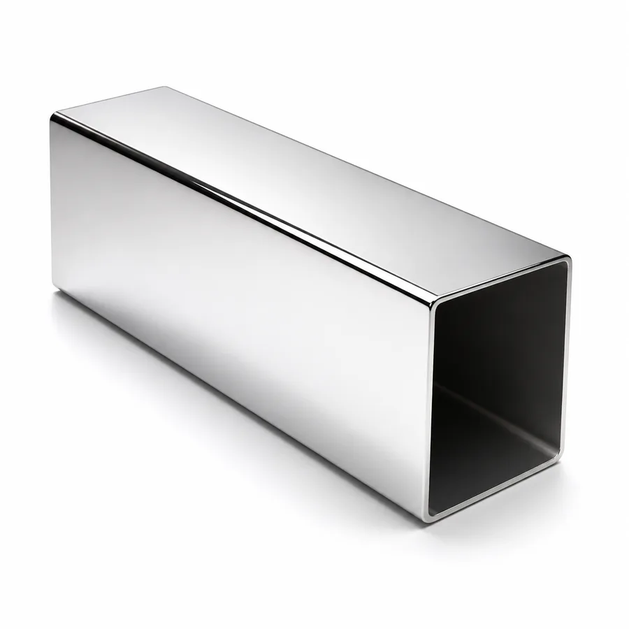 Tubo Ornamental Cuadrado Inoxidable 304 BA